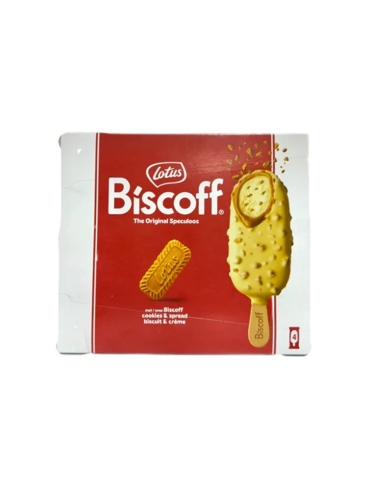 Lotus Biscoff мороженое 284гр (4шт)